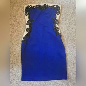 B. Darlin junior Womens strapless dress